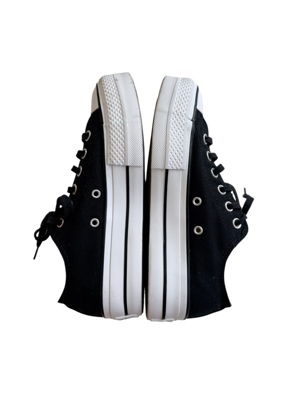 Converse Womens 560250C Black Chuck Taylor All Star Lift Platform Size 7 Sneaker - Picture 5 of 8